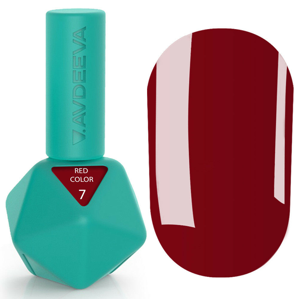 Gel Polish Victoria Avdeeva Red Color №7 – CLASSIC RED 12ml