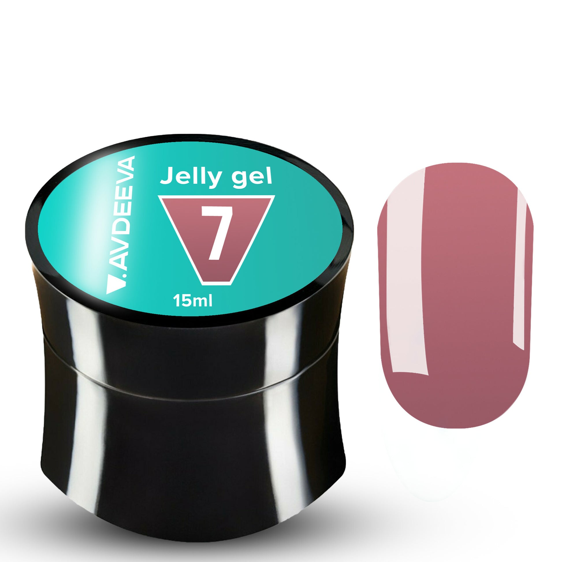 Builder Gel V. Avdeeva Jelly Gel №7 — Powder Pink