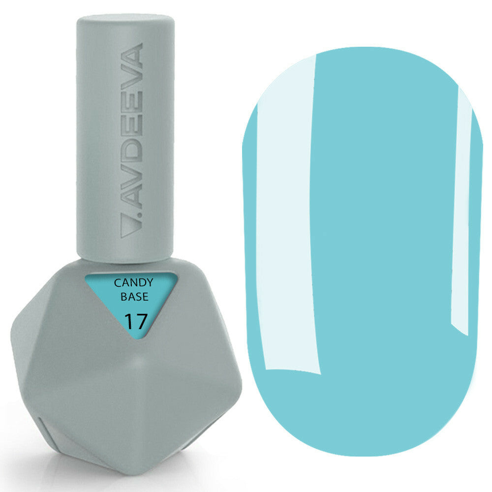 CANDY BASE 17 Victoria Avdeeva – Turquoise Blue Camouflage Base 12ml