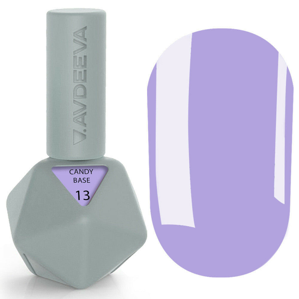 CANDY BASE 13 Victoria Avdeeva – Violet Lavender Camouflage Base 12ml