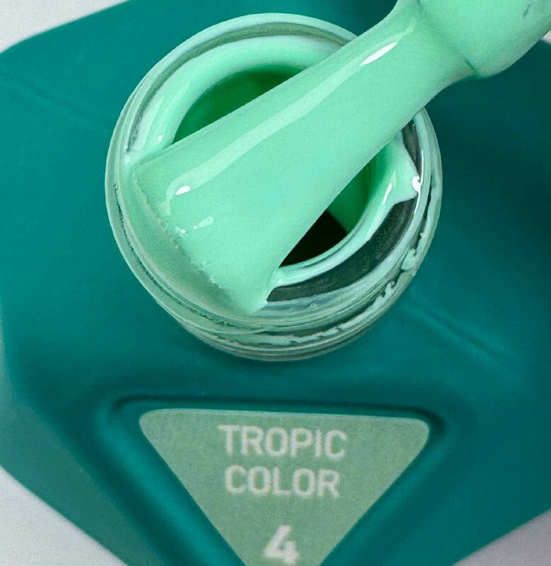 Victoria Avdeeva TROPIC COLOR 4 Gel Polish — Mint Green, 12 ml