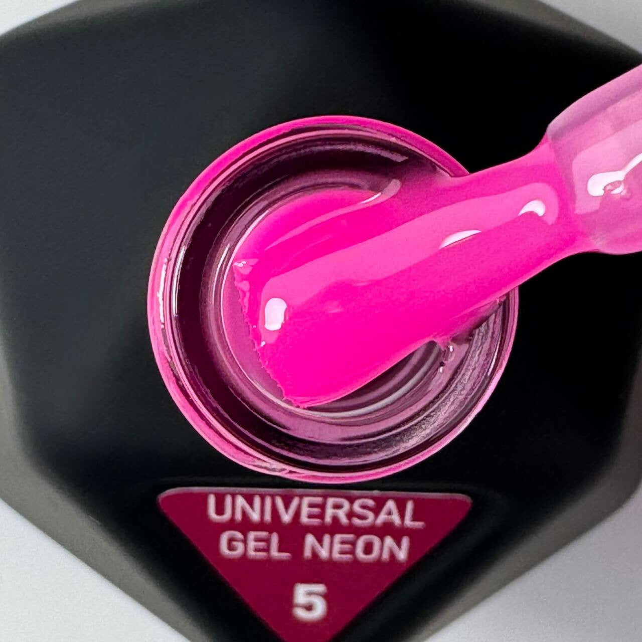 UNIVERSAL GEL NEON 5 Victoria Avdeeva – Neonrosa Liquid-Acrygel zur Nagelmodellage und -verstärkung 12ml