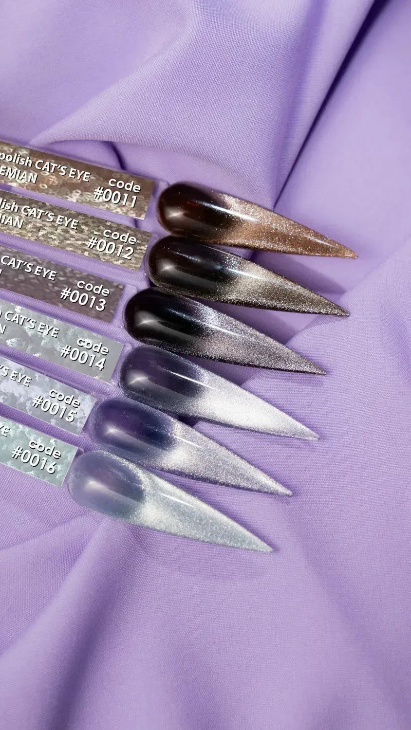 DNKa' Gel Polish Cat's Eye Bohemian #0012, 12ml