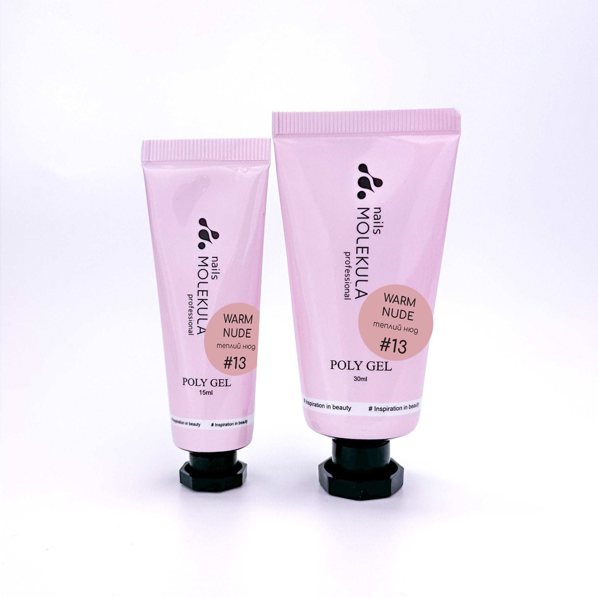 Akrygel Molekula №13 Warm Nude 15ml 30ml