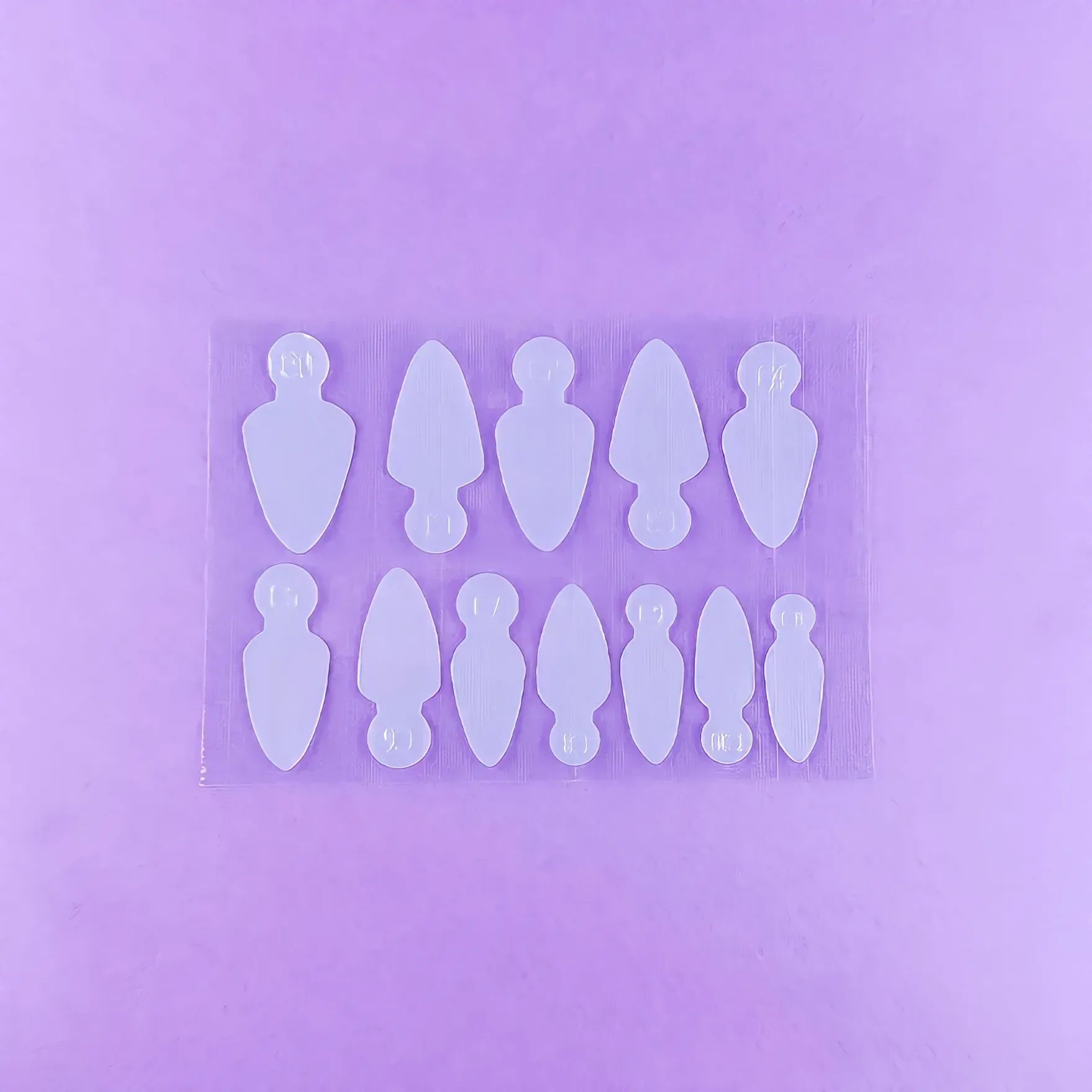 DNKa' Professional nail molds, 36pcs #0002