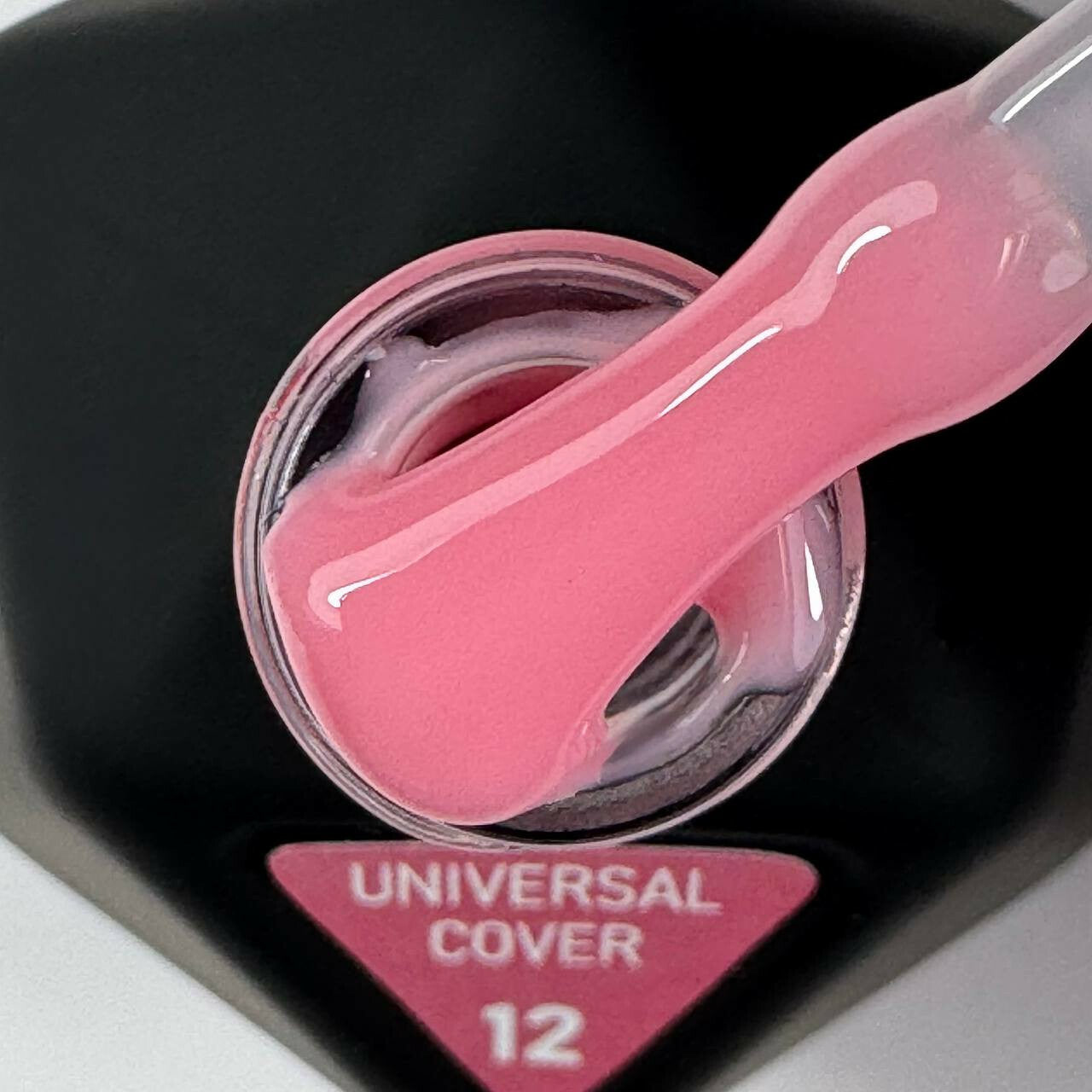 UNIVERSAL COVER GEL 12 Victoria Avdeeva — Kräftig rosa Flüssiges Acrygel (Liquid Gel) zum Modellieren und Verstärken 12ml
