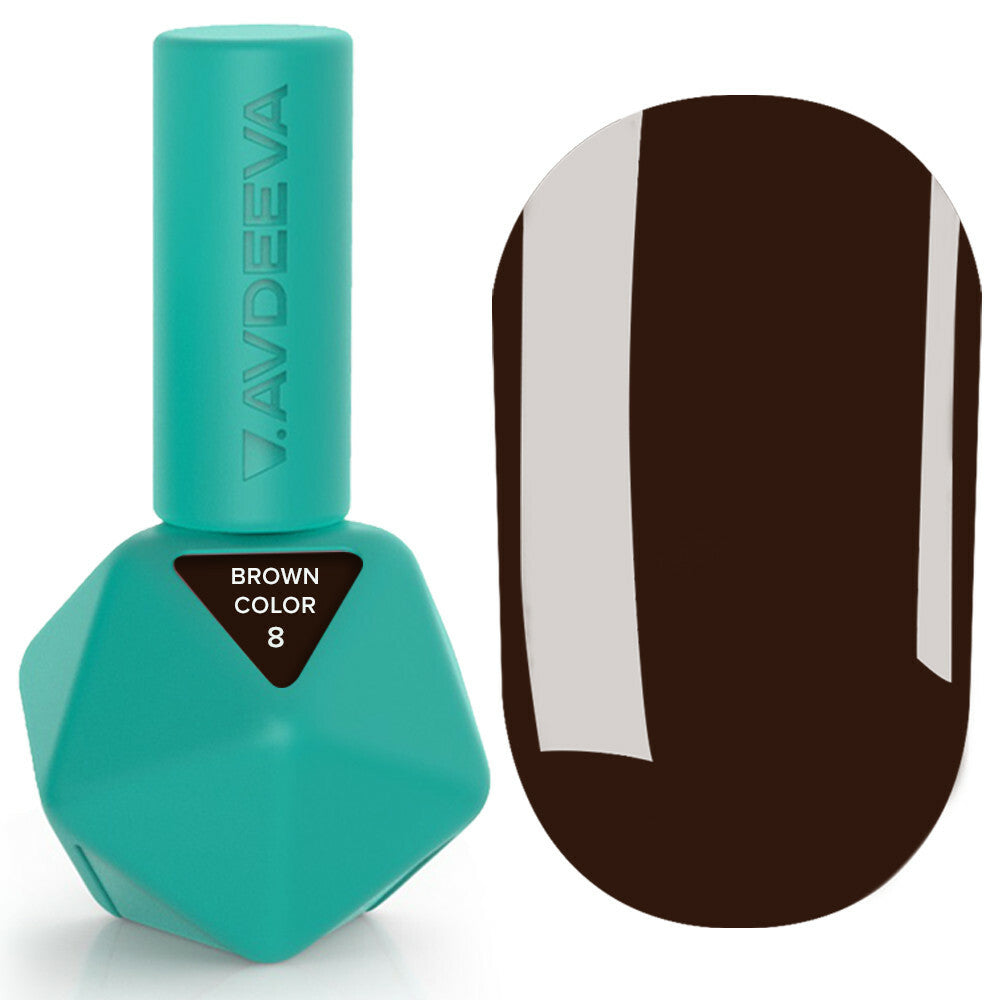 Victoria Avdeeva Gel Polish BROWN COLOR №7, 12 ml