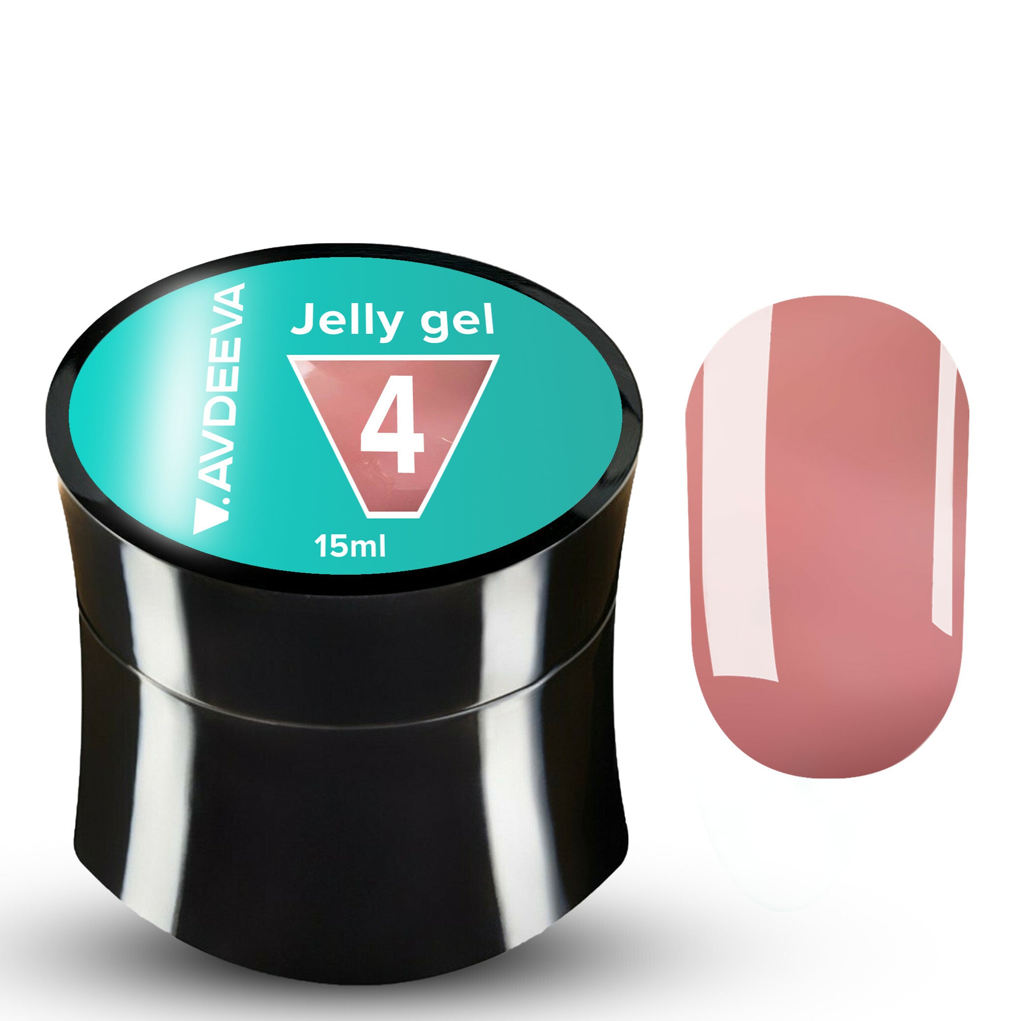 Builder Gel V. Avdeeva Jelly Gel №4 – Cool Pink Beige