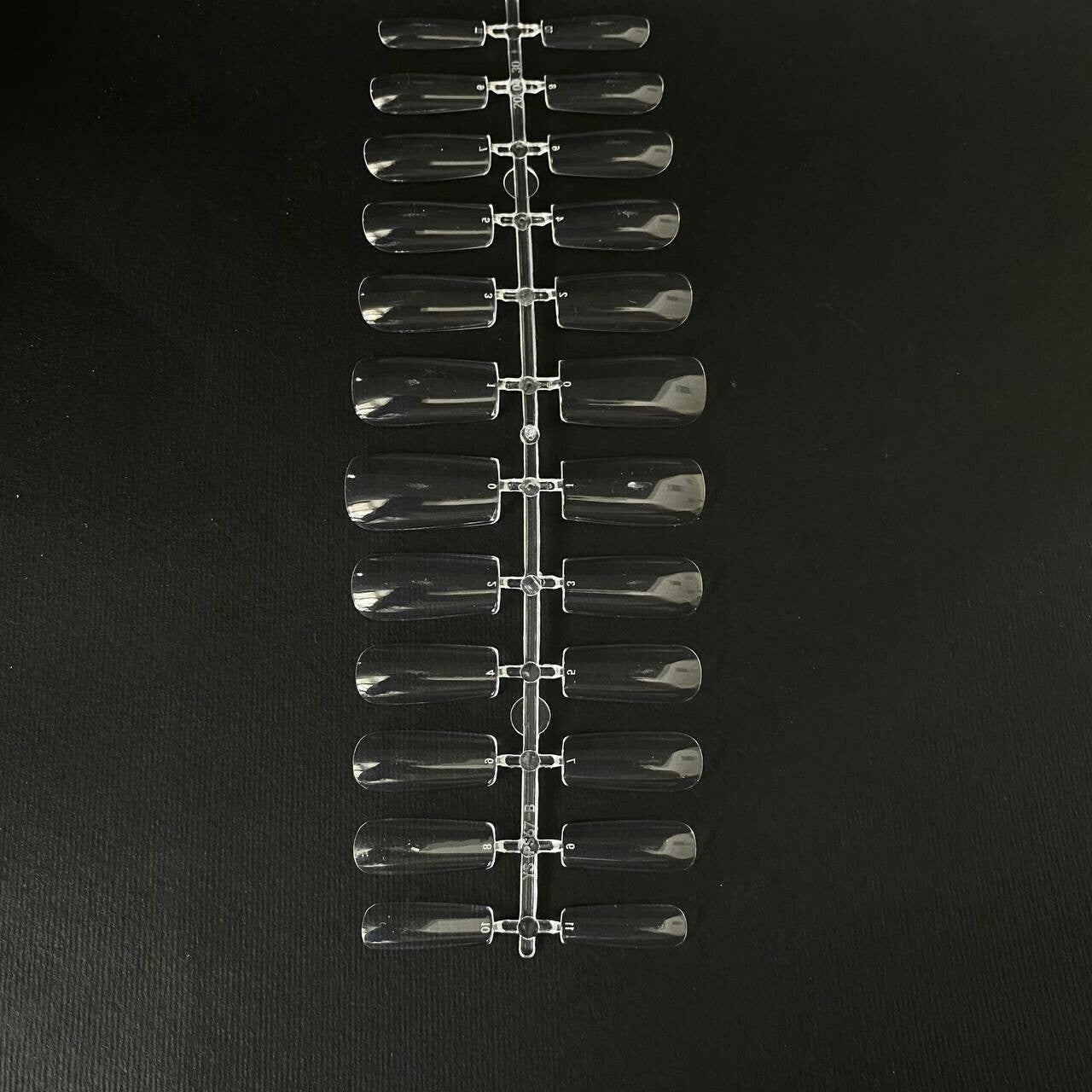 Set of plastic nails,Short Square,504 st, V. Avdeeva