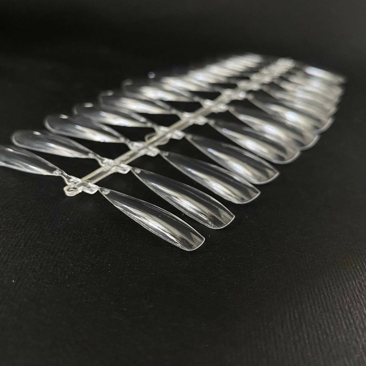 Set of plastic nails, Medium Stiletto, 504 st, V. Avdeeva