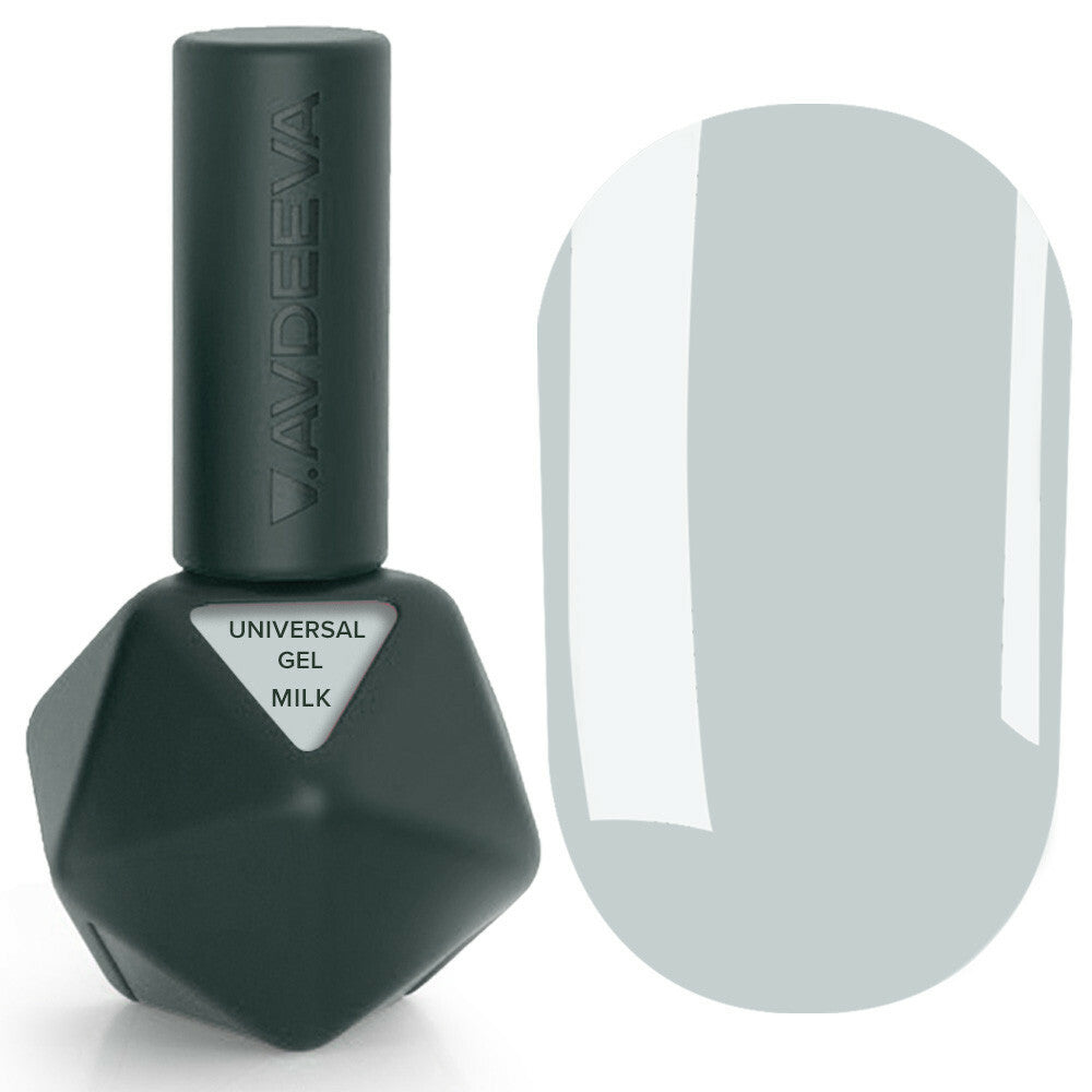 UNIVERSAL GEL Milk V.Avdeeva – Milky Liquid Acrygel for Strengthening and Natural Nails 12ml