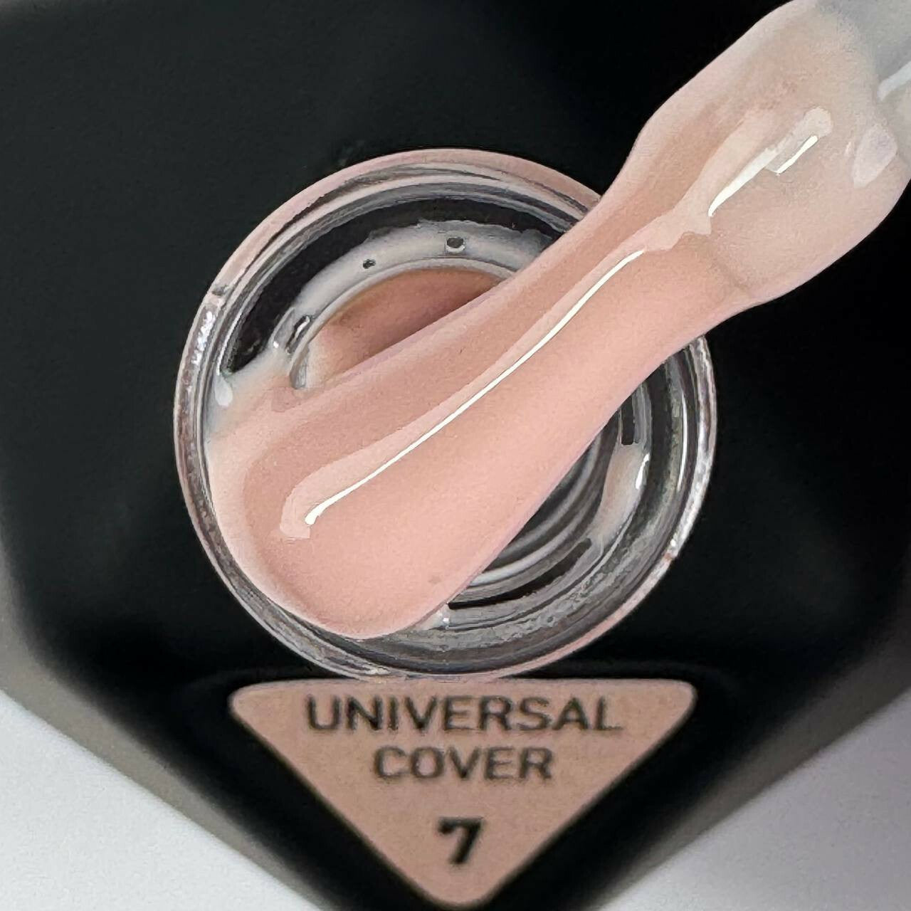 UNIVERSAL COVER GEL 7 Victoria Avdeeva — Beiges Flüssig-Acrygel zum Modellieren und Verstärken 12ml