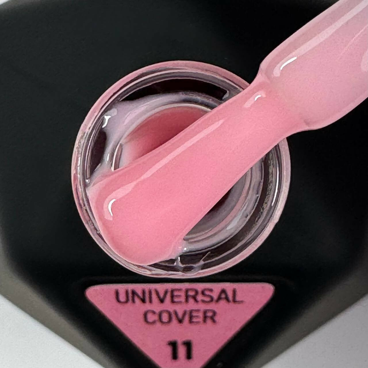 UNIVERSAL COVER GEL 11 Victoria Avdeeva — Soft Pink Liquid Acrygel for Sculpting and Strengthening 12ml