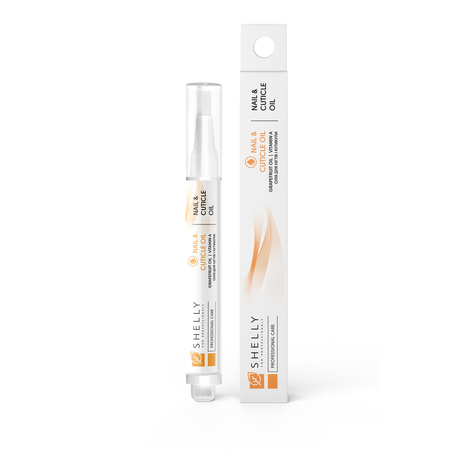 Nail and cuticle oil with grapefruit extract and vitamin A Shelly 3 ml