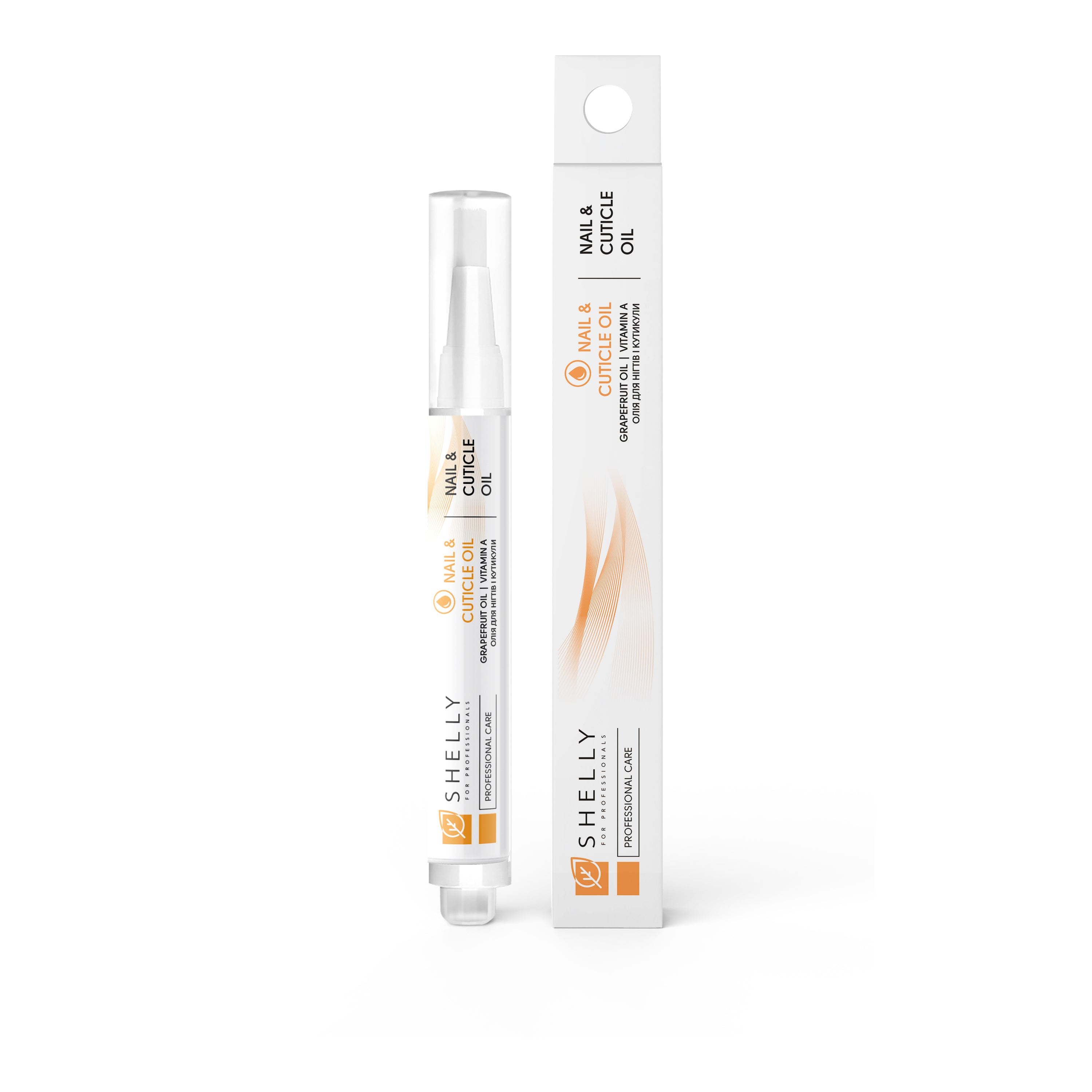 Nail and cuticle oil with grapefruit extract and vitamin A Shelly 3 ml