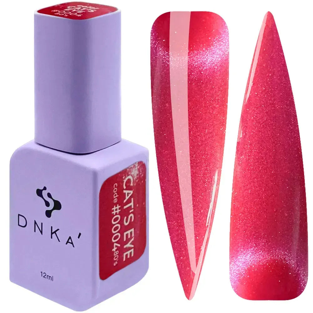 Color Gel Polish Cat's Eye 80's #0004