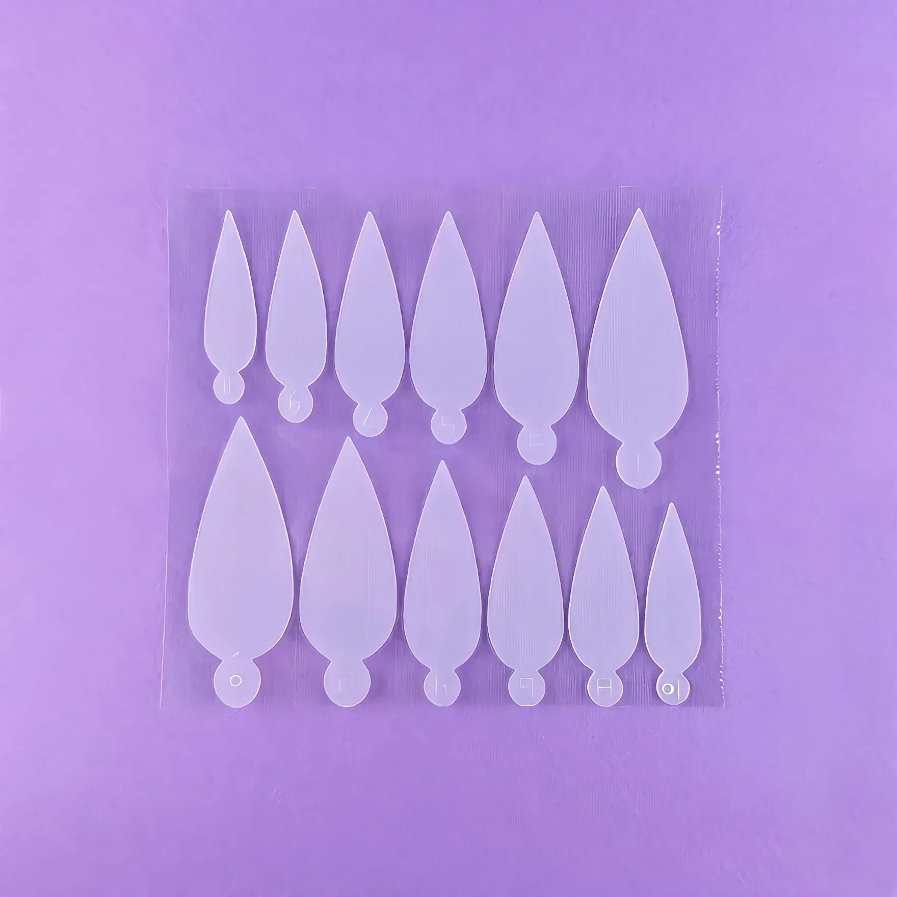 NKa' Professional nail molds, 36pcs #0001