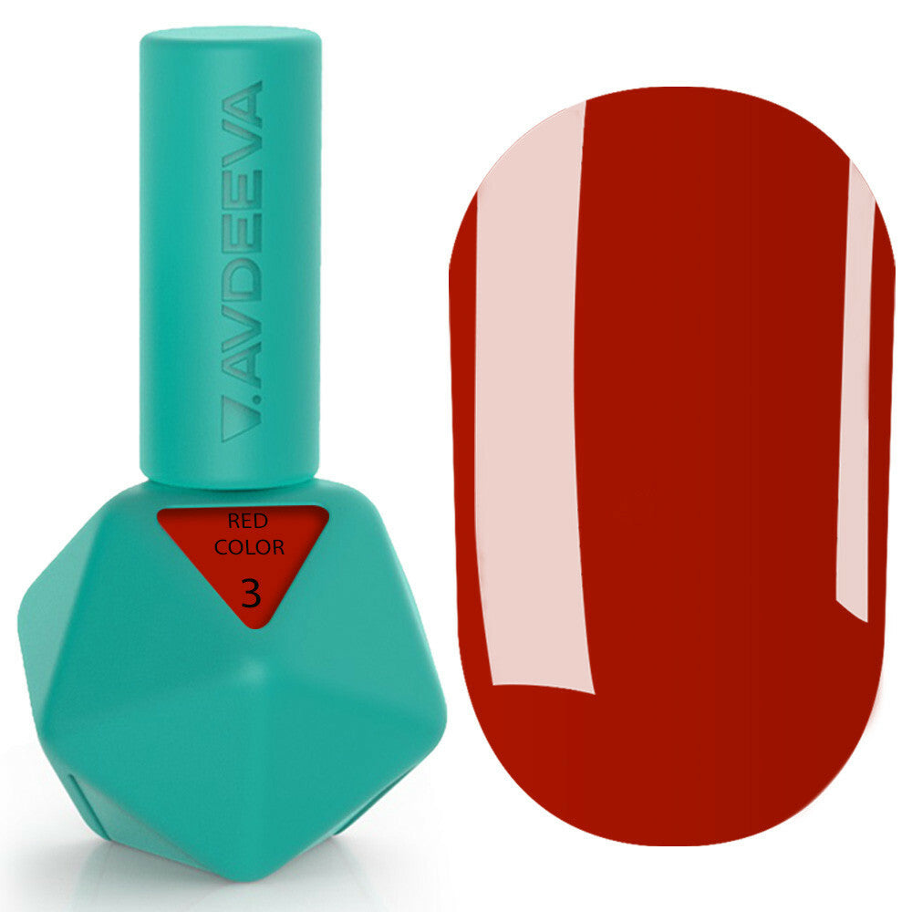 Gel Polish Victoria Avdeeva Red Color №3 – CLASSIC RED 12ml