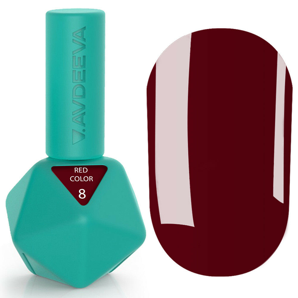 Gel Polish Victoria Avdeeva Red Color №8 – CLASSIC RED 12ml