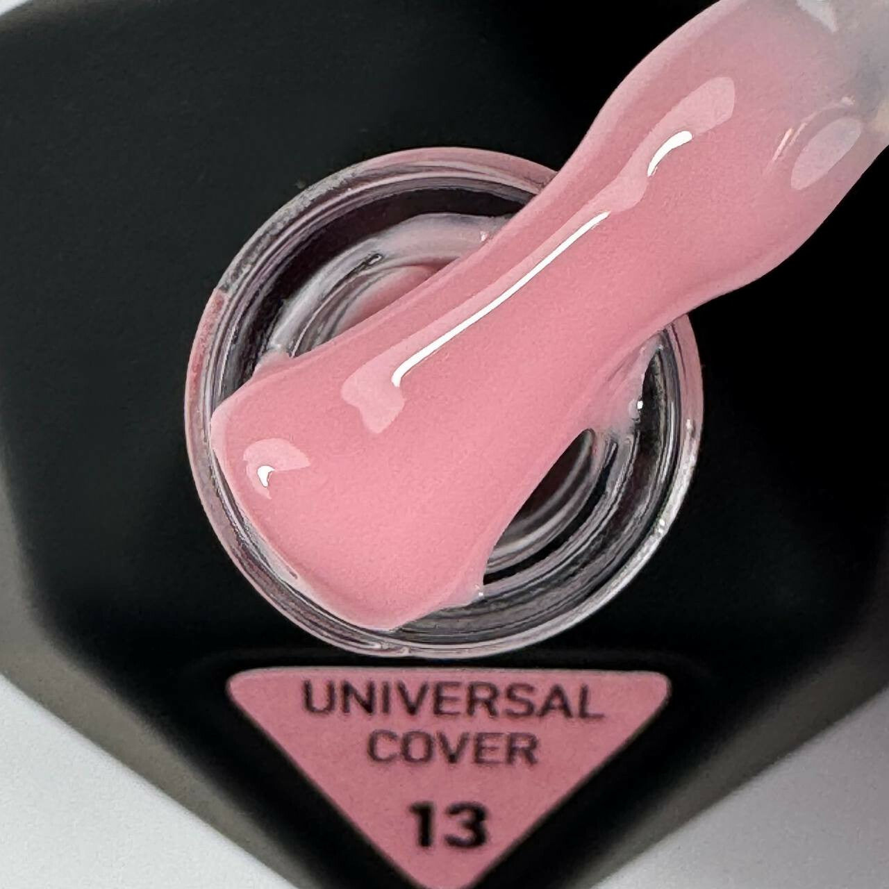 UNIVERSAL COVER GEL 13 Victoria Avdeeva — rosa flüssiges Acrygel (Liquid Gel) zum Modellieren und Verstärken 12ml