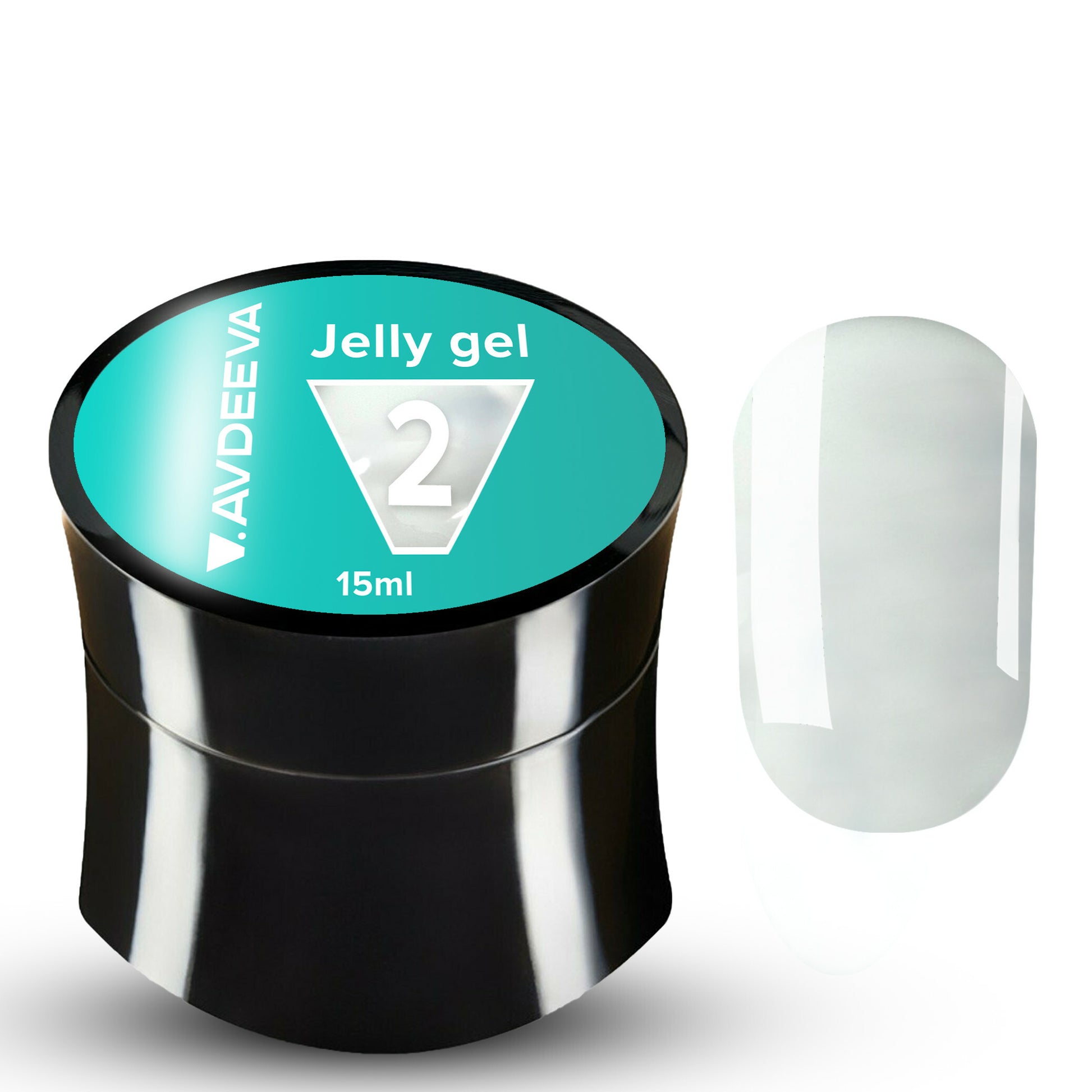 Builder Gel V. Avdeeva Jelly Gel №2 — White