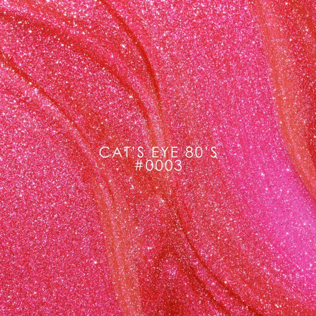 Color Gel Polish Cat's Eye 80's #0003
