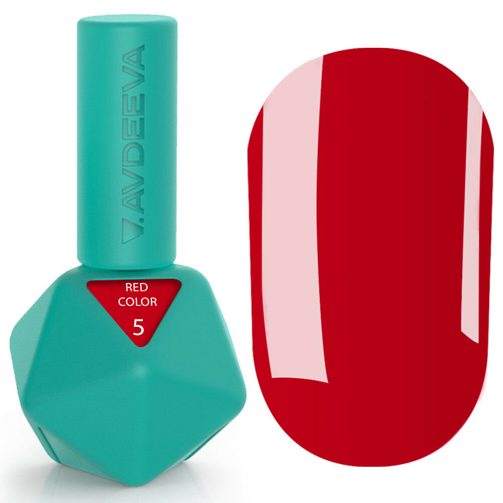 Gel Polish Victoria Avdeeva Red Color №5 – CLASSIC RED 12ml