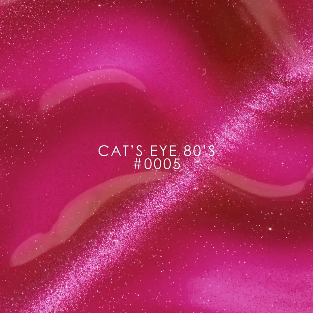 Color Gel Polish Cat's Eye 80's #0005