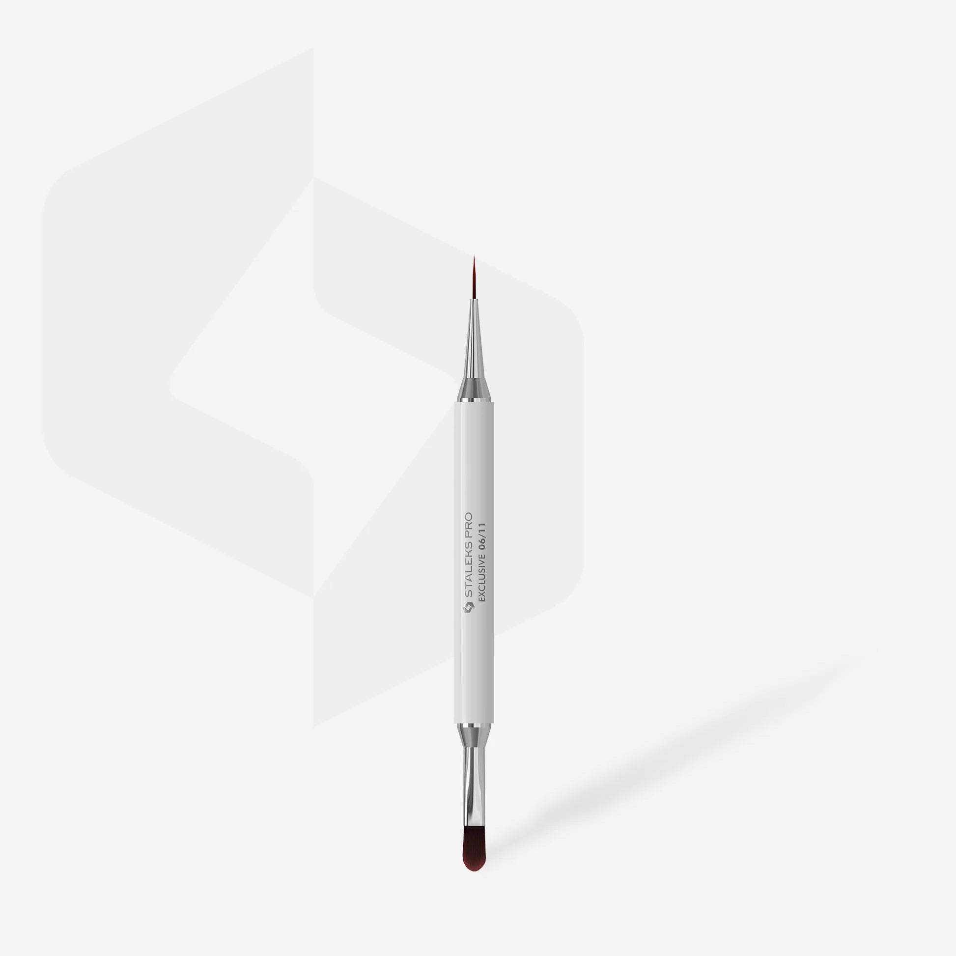 STALEKS EXCLUSIVE 06/11 Double-ended gel brush 11 mm / liner 12 mm