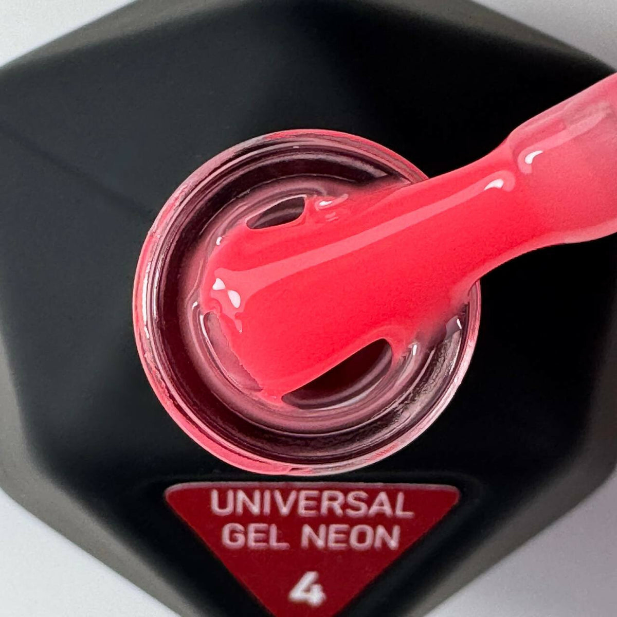 UNIVERSAL GEL NEON 4 V.Avdeeva – Warm Neon Red Liquid Acrygel for Sculpting & Strengthening 12ml