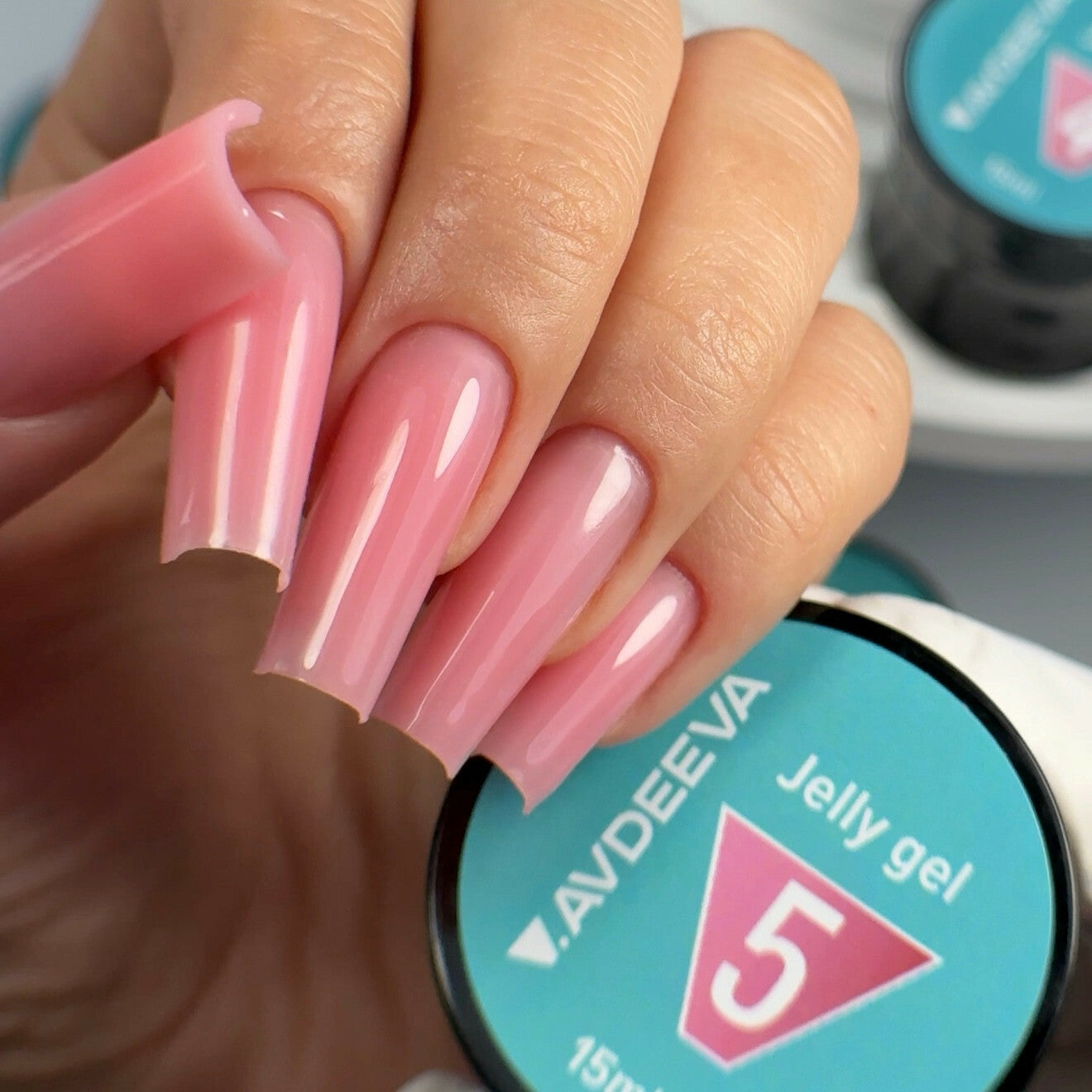 Builder Gel V. Avdeeva Jelly Gel №5 – Nude Rose