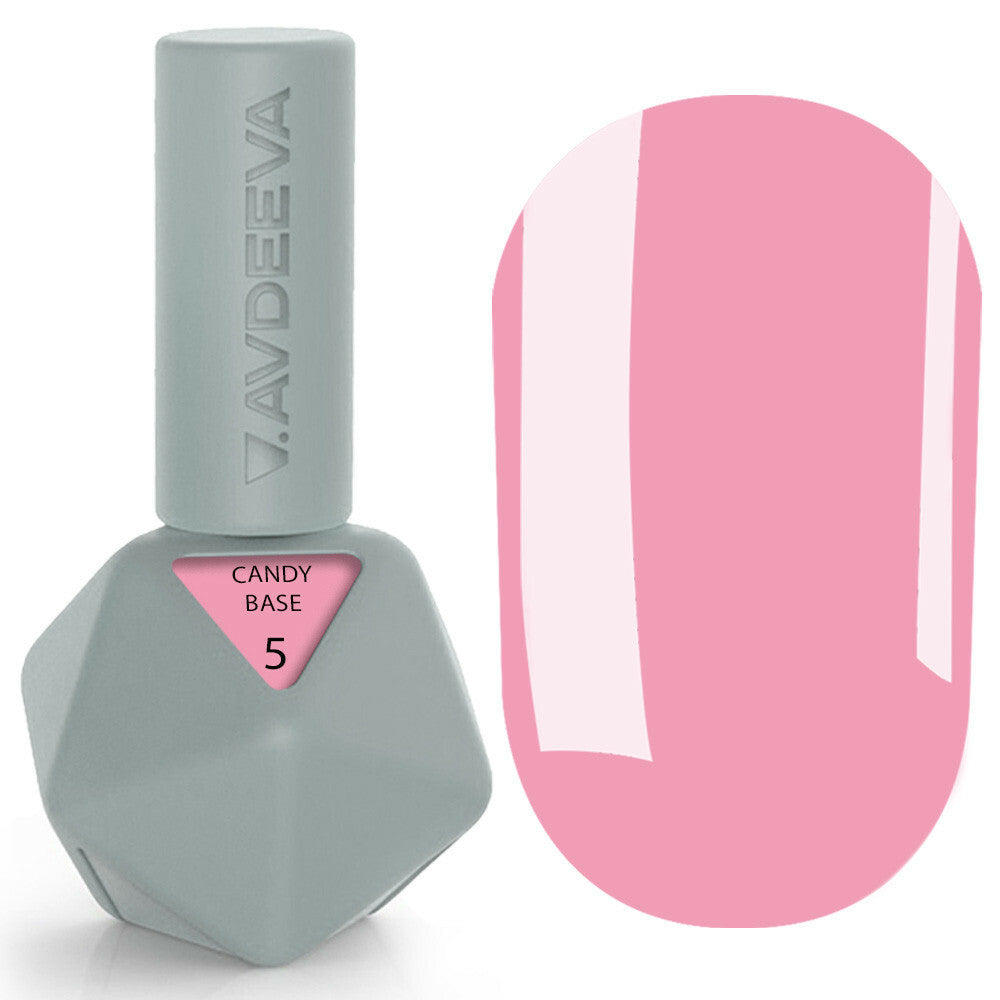 CANDY BASE 5 Victoria Avdeeva – Bright Pink Camouflage Base 12ml