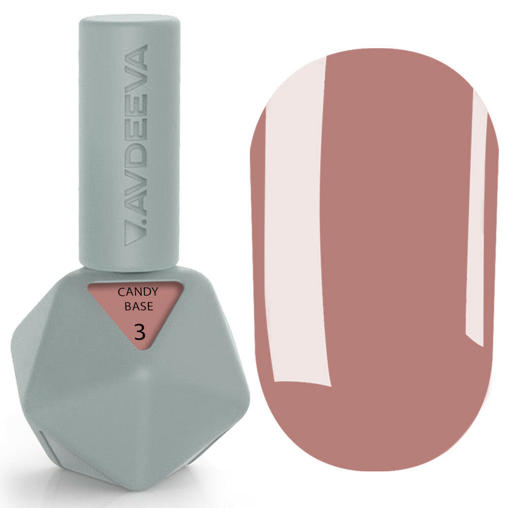 CANDY BASE 3 Victoria Avdeeva – Warm Rose-Brown Camouflage Base 12ml