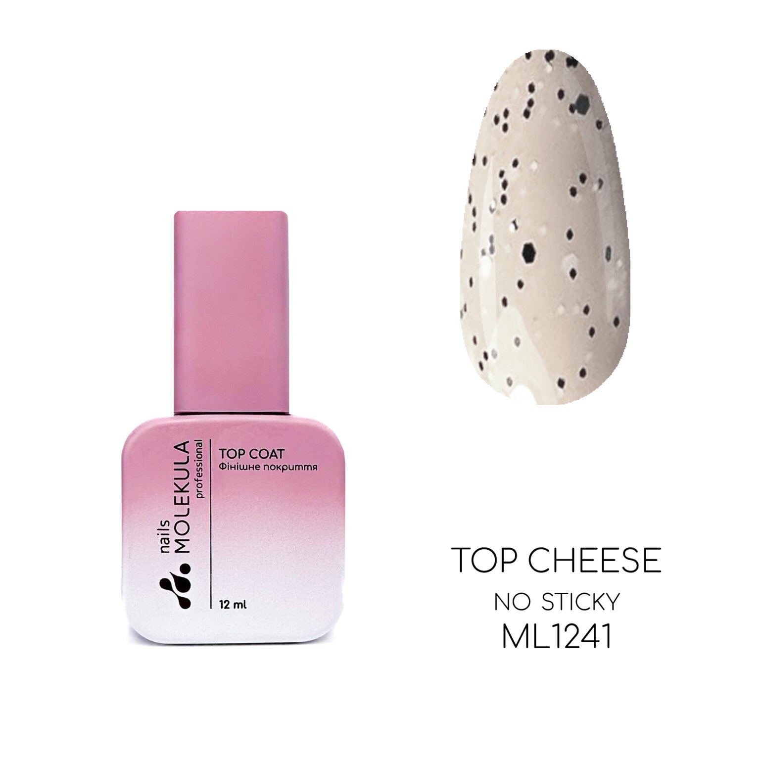 TOP CHEESE (with black and white dots) ML1241,12ml, MOLEKULA