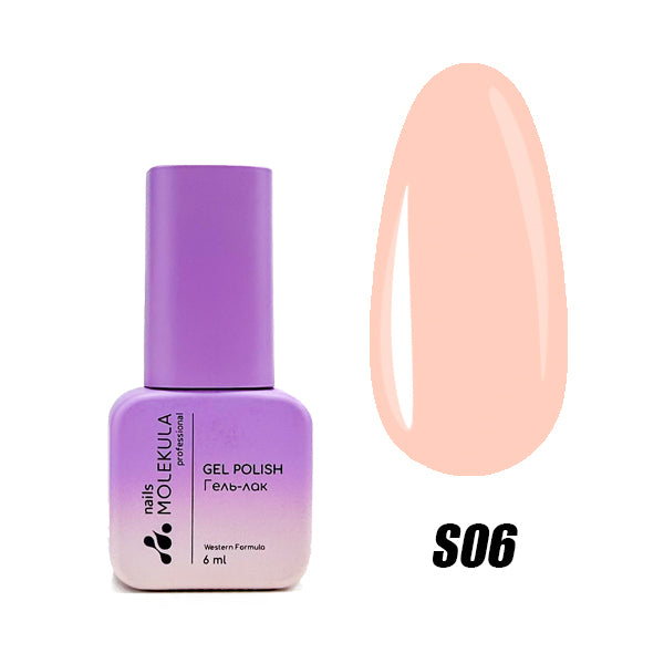 MOLEKULA Gel Polish  Summer Coctails S06 Milk Shake   6ml