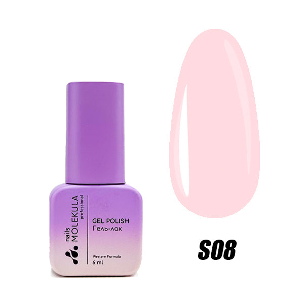 MOLEKULA Gel Polish  Summer Coctails S08 Candy Сhampagne   6ml
