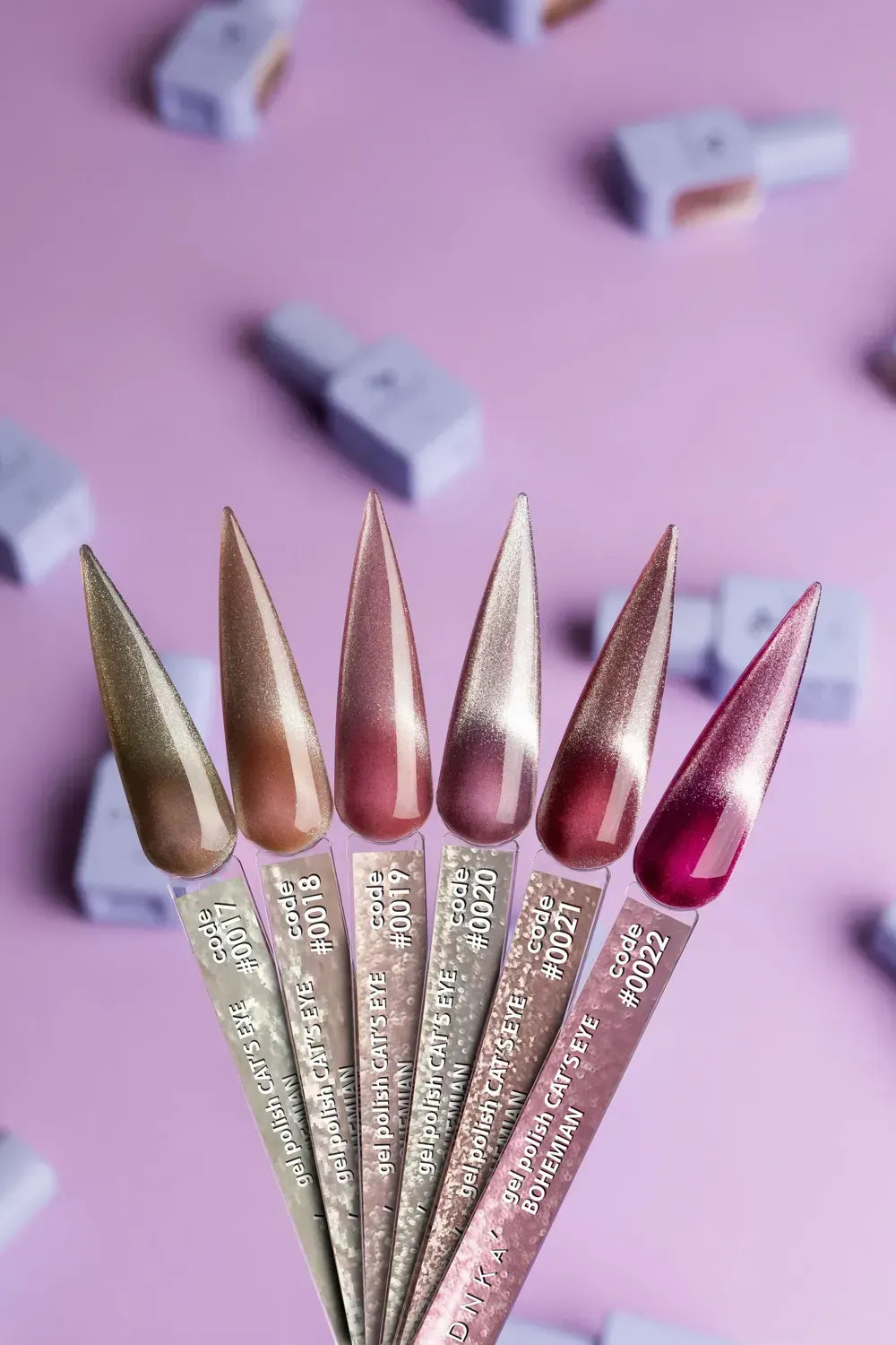 DNKa' Gel Polish Cat's Eye Bohemian #0021, 12ml