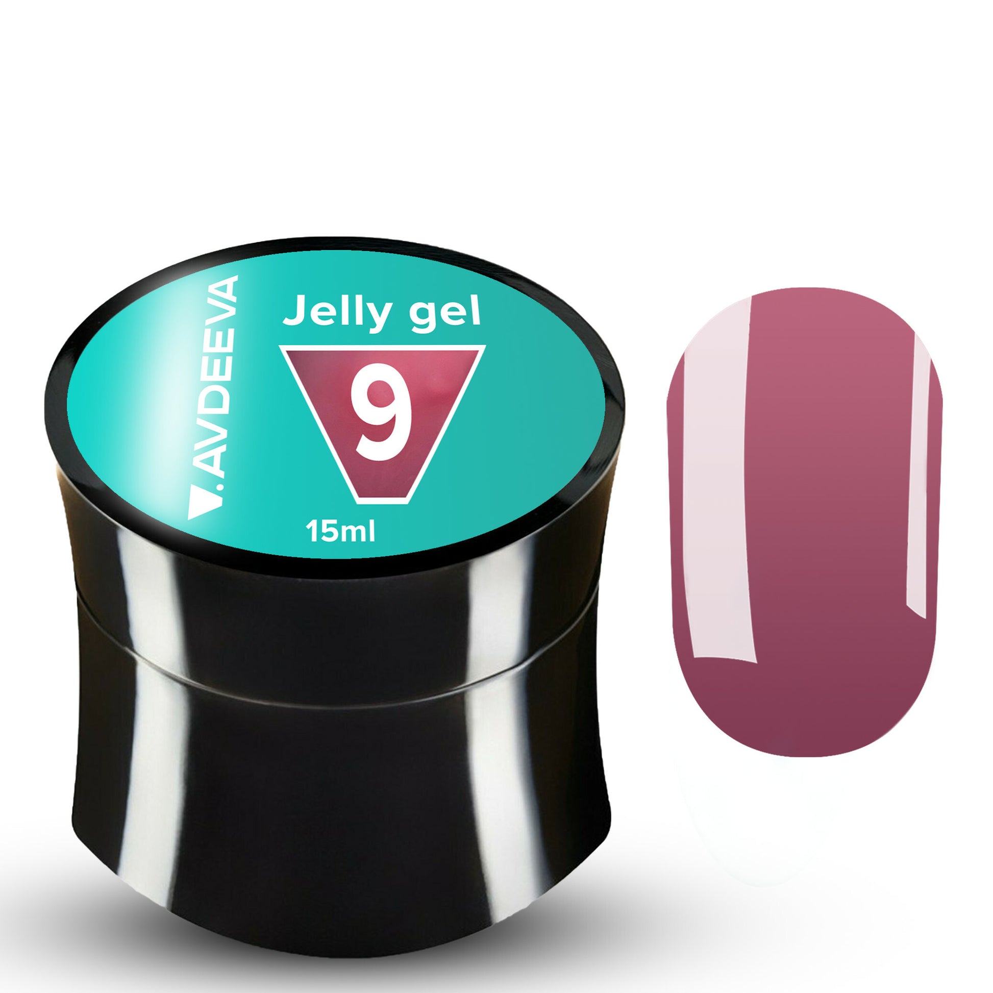Builder Gel V. Avdeeva Jelly Gel №9 — Light Lilac Pink