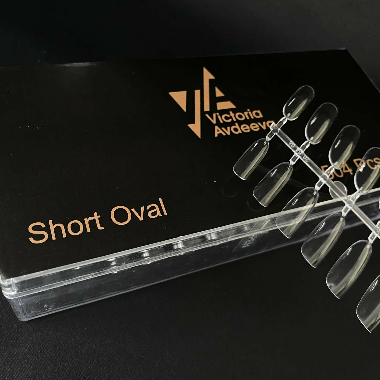 Set of plastic nails, Short Oval, 504 st, V. Avdeeva