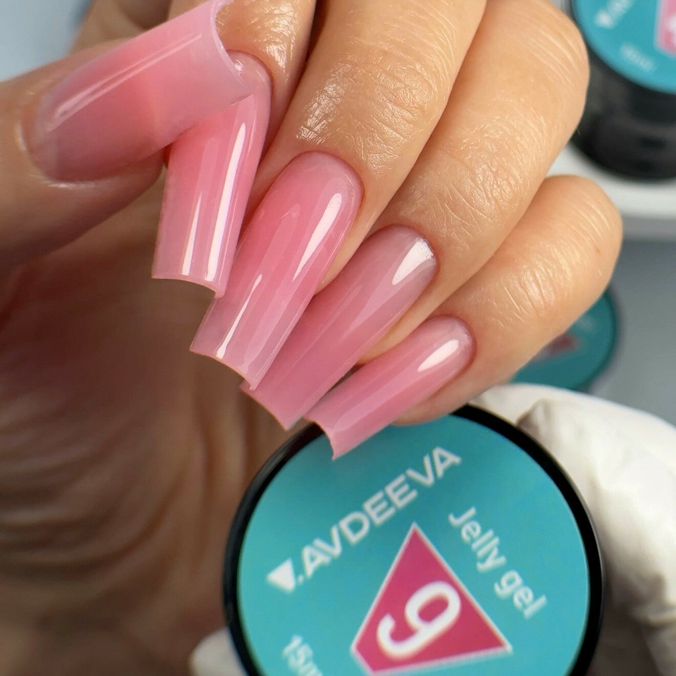 Builder Gel V. Avdeeva Jelly Gel №9 — Light Lilac Pink
