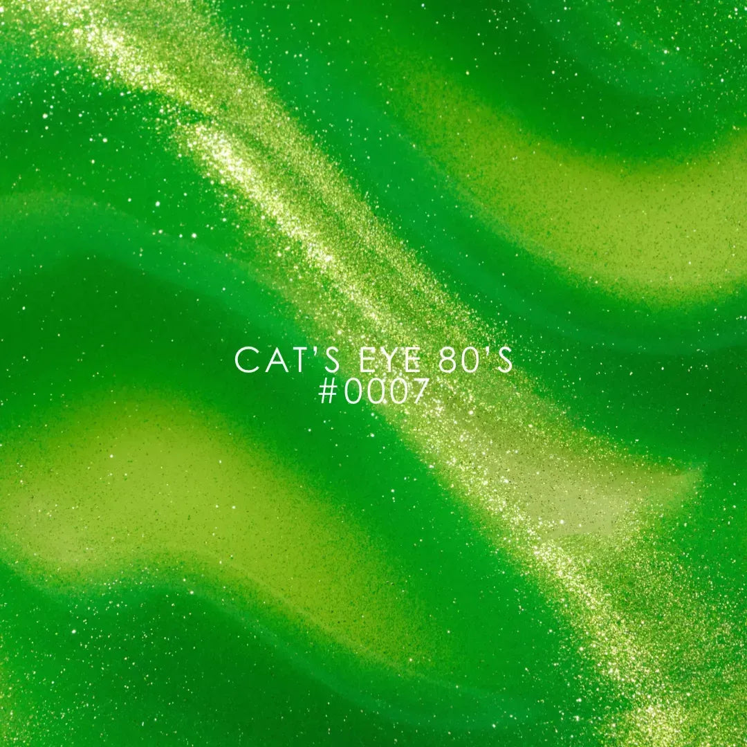 Color Gel Polish Cat's Eye 80's #0007