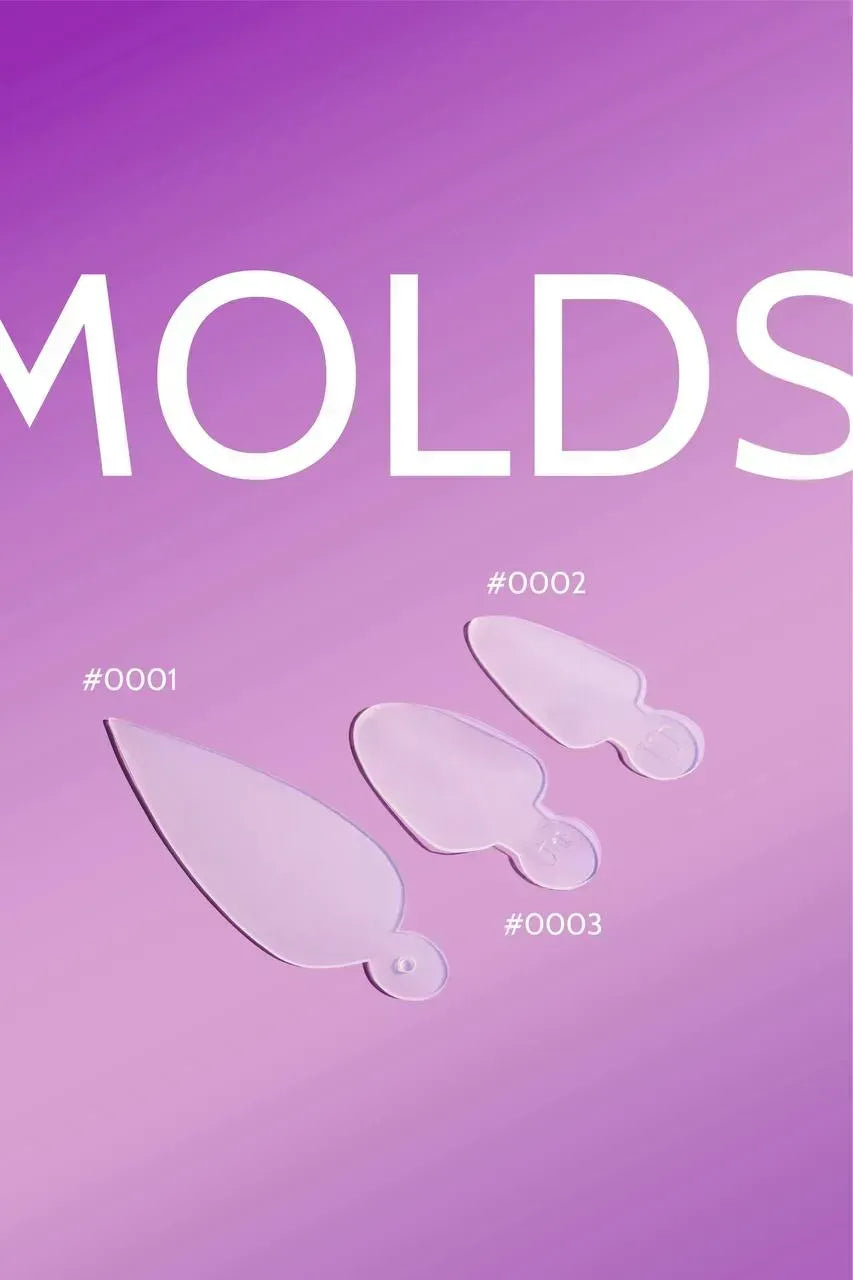 NKa' Professional nail molds, 36pcs #0001