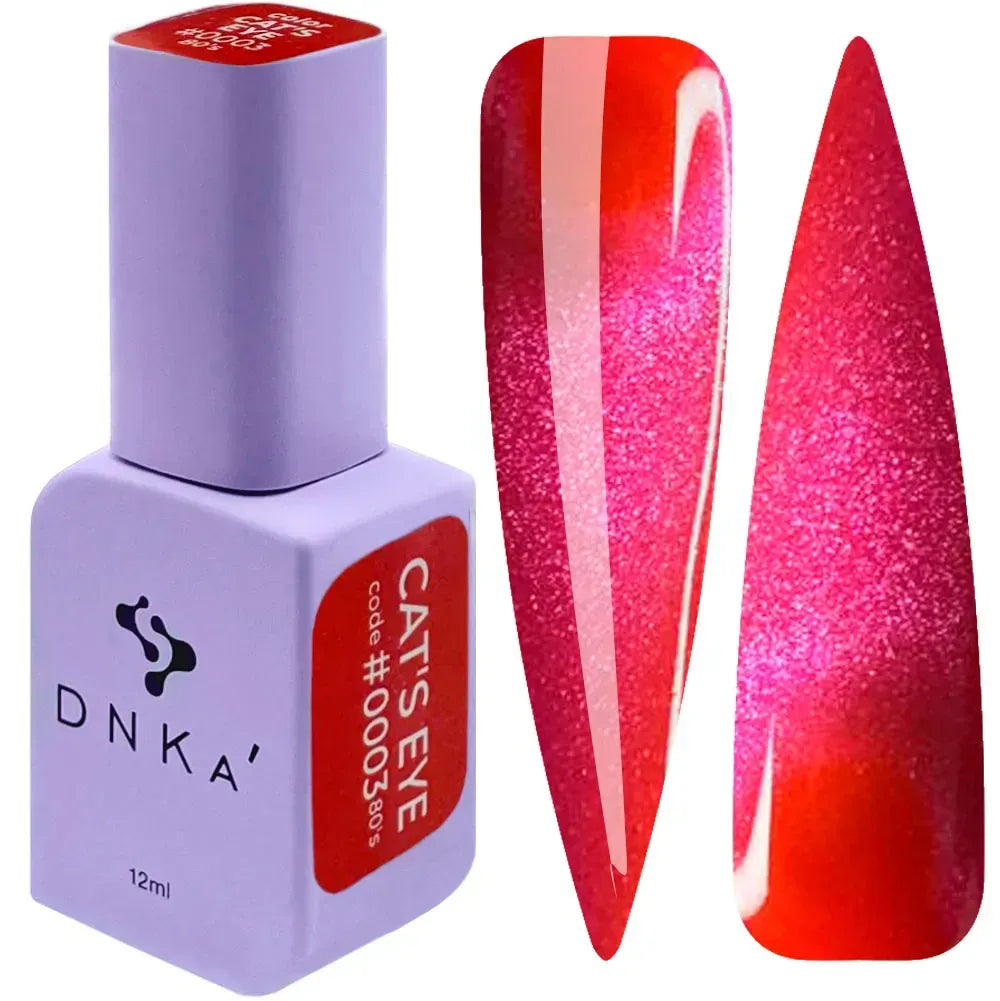 Color Gel Polish Cat's Eye 80's #0003
