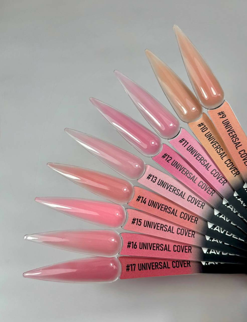 UNIVERSAL COVER GEL 1 V.Avdeeva — weißes Flüssig-Acrygel zum Modellieren und Verstärken der Nägel 12ml