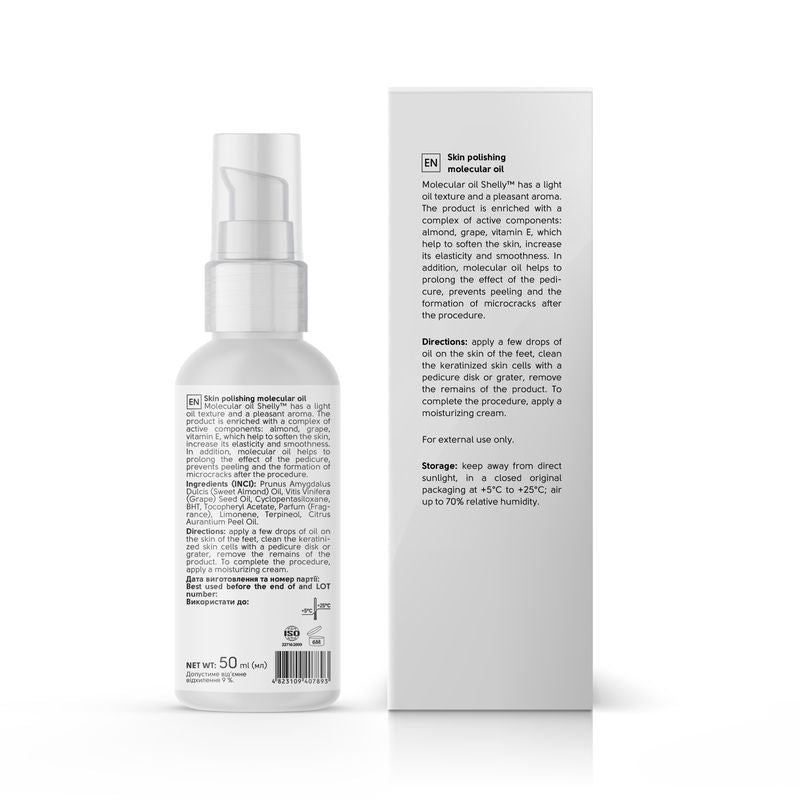 Molecular oil for skin polishing Shelly 50 ml