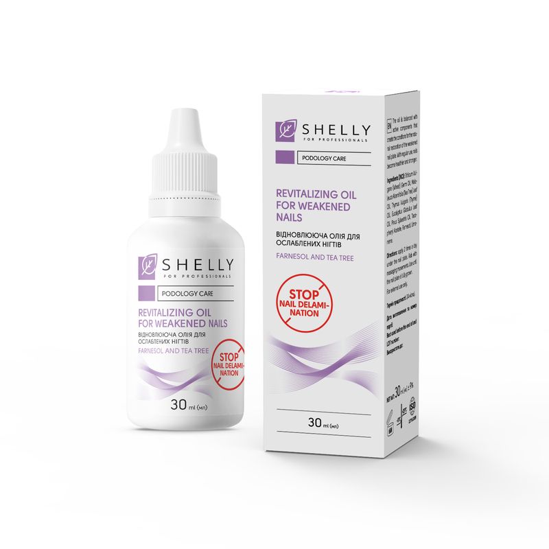 SHELLY Restorative Oil for Weakened Nails with Farnesol 30 ml
