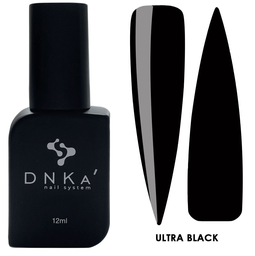 DNKa' Gel Polish ULTRA BLACK, 12 ml