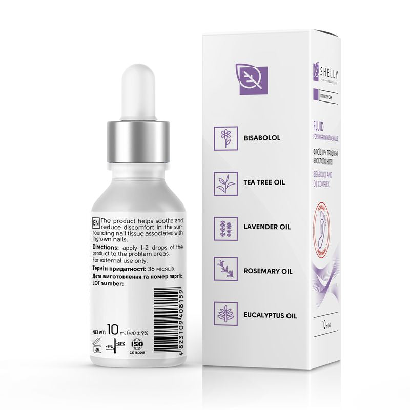SHELLY Fluid for ingrown toenails with bisabolol and oil complex Shelly 10 ml