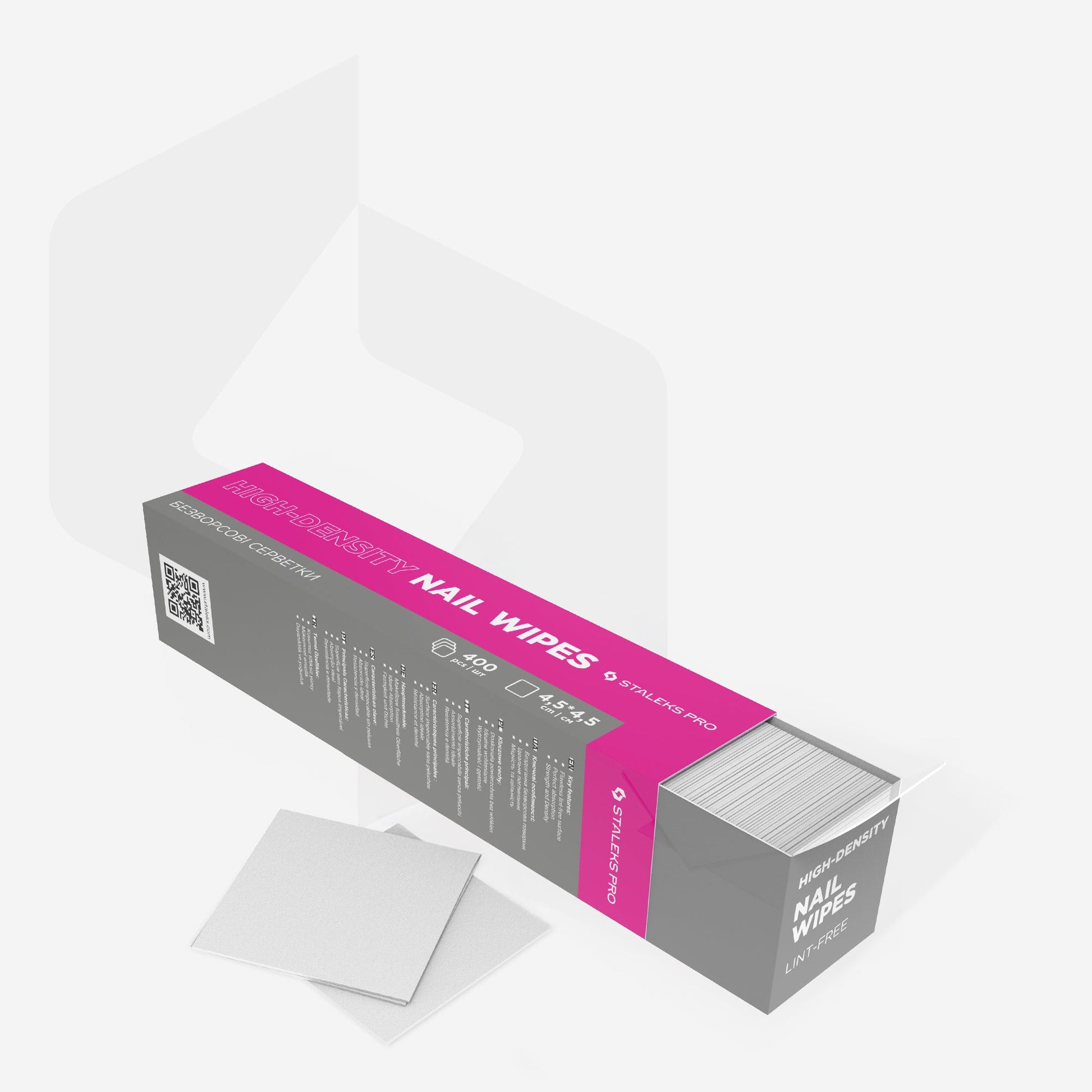 Lint-free dense wipes SMART (400 pcs)