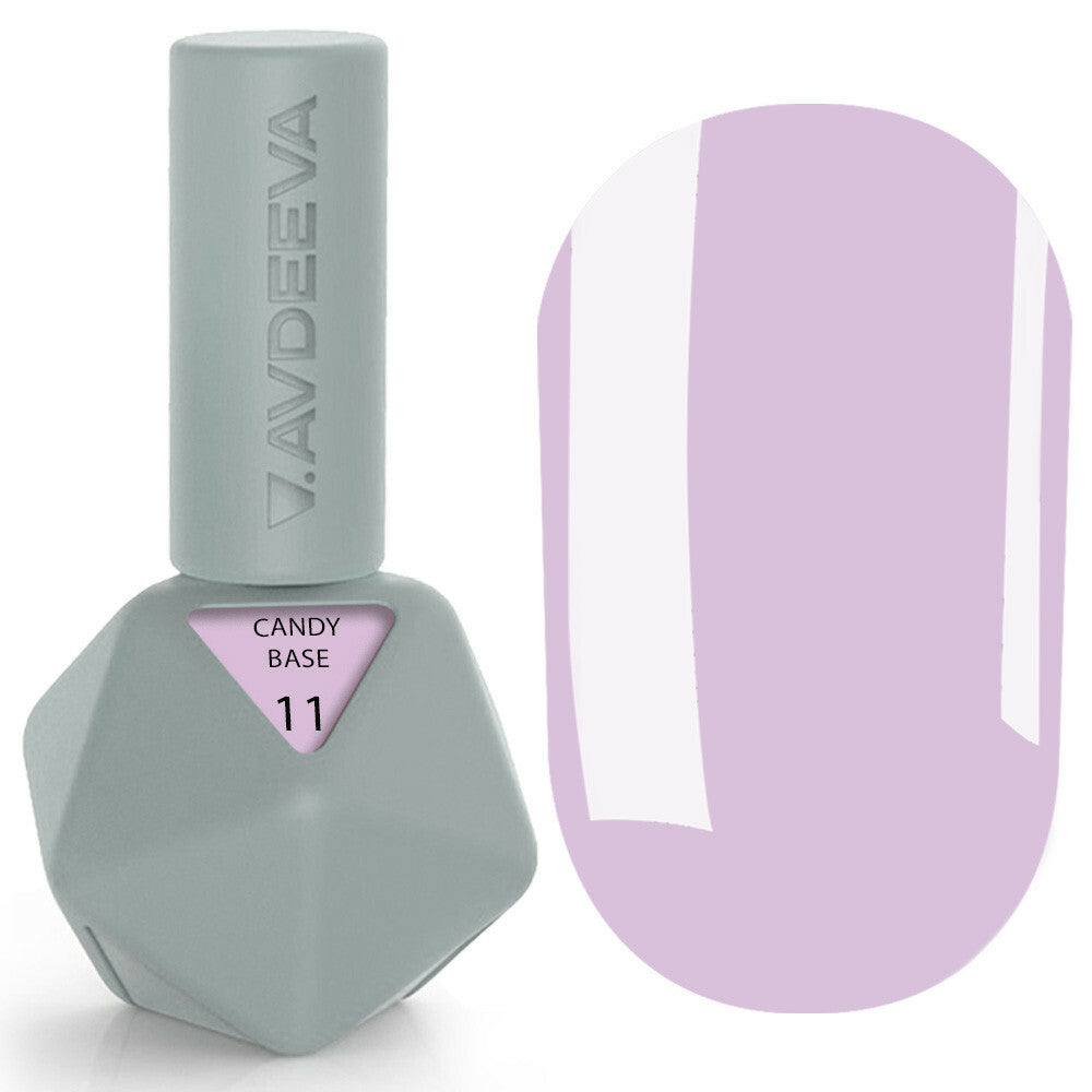 CANDY BASE 11 Victoria Avdeeva – Pastel Lilac Camouflage Base 12ml
